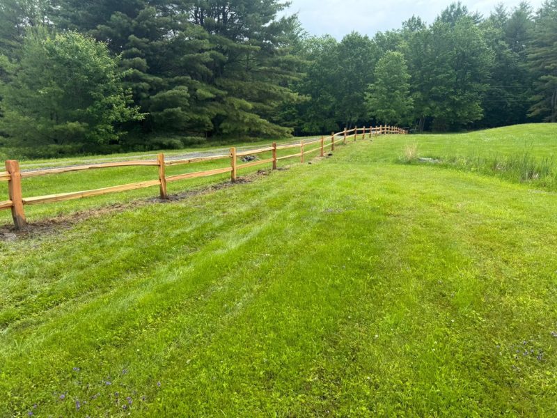 Split Rail Fencing in Peabody