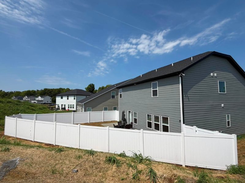 Vinyl Fencing project — Peabody, Massachusetts